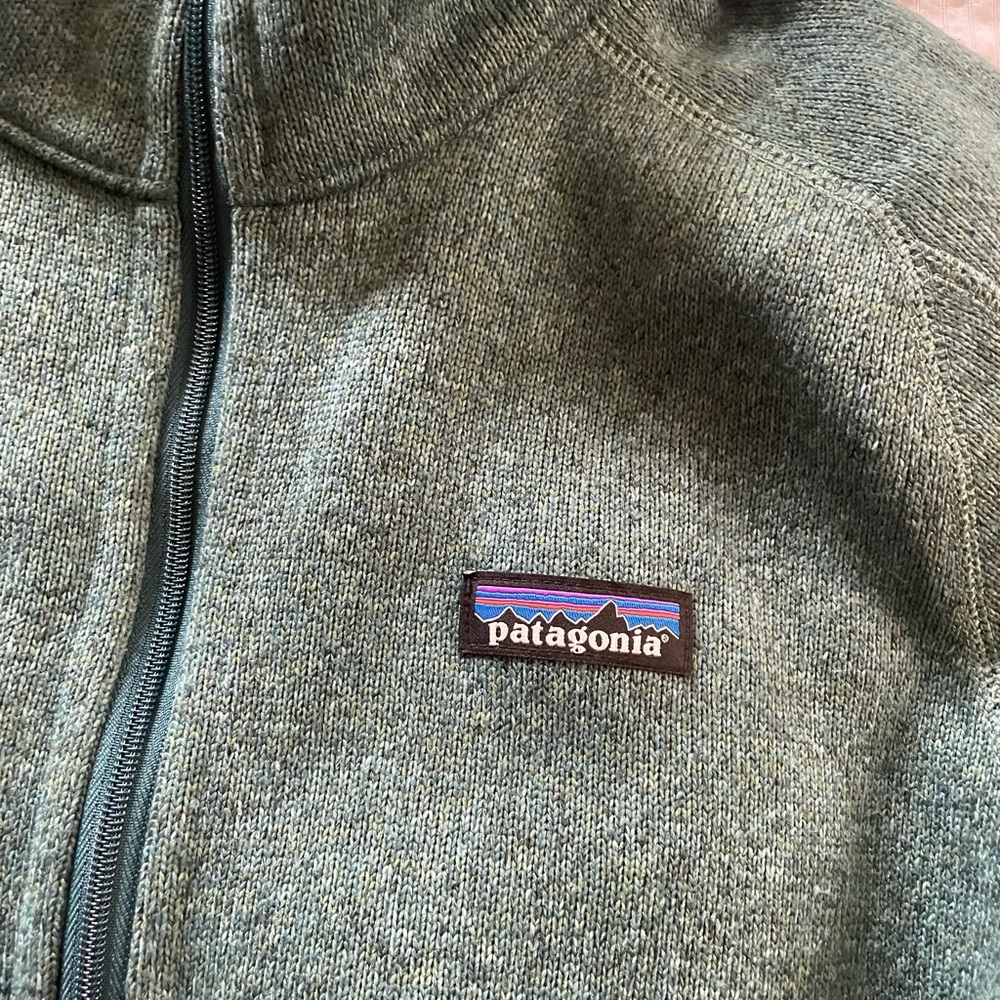 Patagonia Green Zip-Up